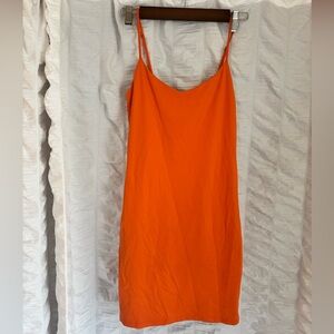 Aritizia Contour Orange Dress